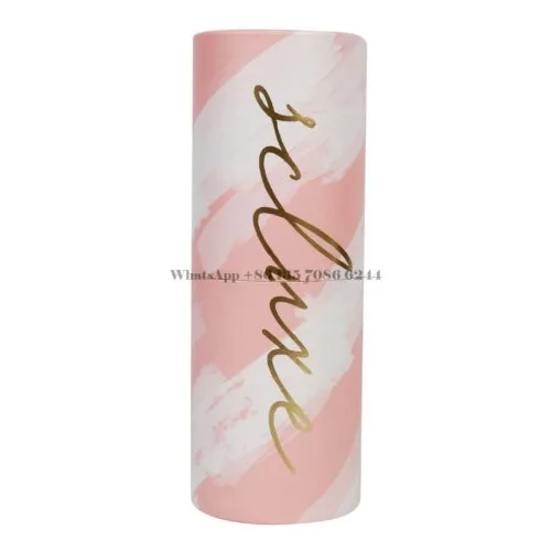 Custom Recycled Makeup Brush Paper Round Cylinder Tubes Box