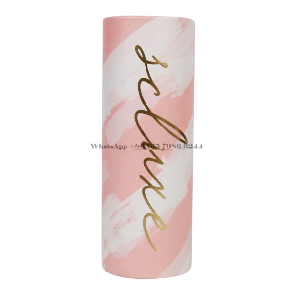 Custom Recycled Makeup Brush Paper Round Cylinder Tubes Box