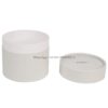 Custom Round Shape Scented Candle Cardboard Tube Packaging
