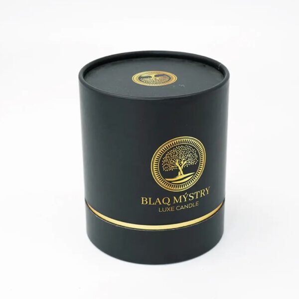 Customized Design Luxury Cardboard Candle Tube Packaging Box
