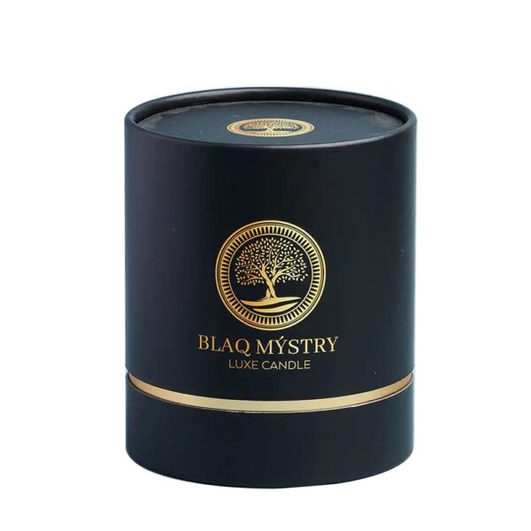 Customized Design Luxury Cardboard Candle Tube Packaging Box