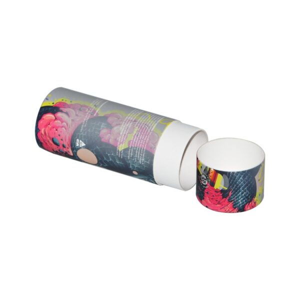 친환경 맞춤형 실린더 종이 튜브 포장 상자 이국적인 오일 용 골판지 튜브