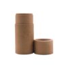 Eco Friendly Kraft Paper Cardboard Tube Box Container Salt Shaker, Spice Tube with Paper Sifter