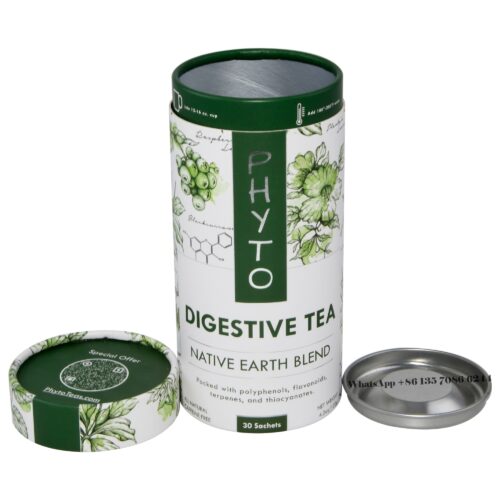 Exquisite Stylish Blend Tea Paper Tube Packaging Round Box Exquisite Stylish Blend Tea Paper Tube Packaging Round Box