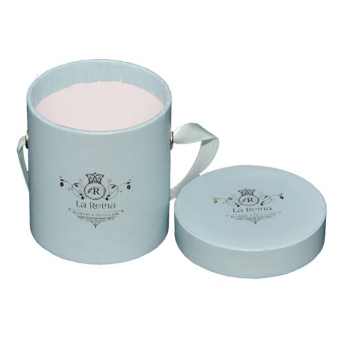 Factory Custom Gift Box Flower Packaging Box, Creative Set Portable Round Packaging Box