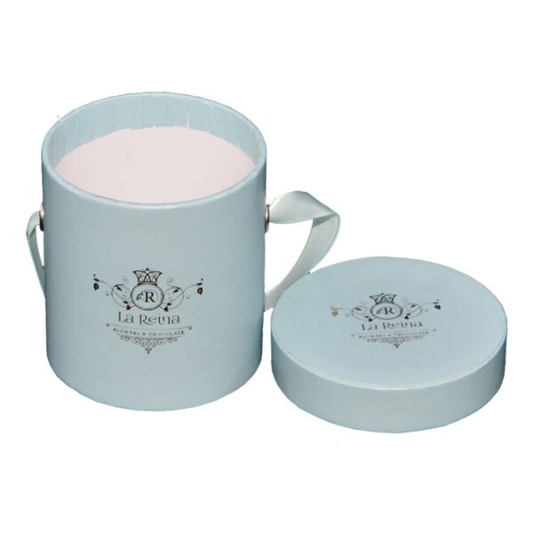 Factory Custom Gift Box Flower Packaging Box, Creative Set Portable Round Packaging Box