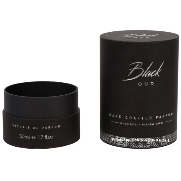 Flat Edge Custom Perfume Paper Cylinder Box Tube Packaging