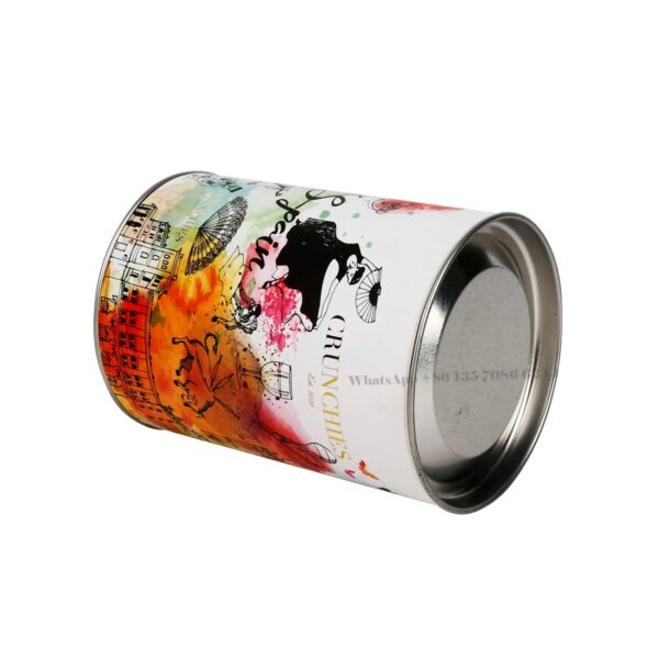 Caja hermética de papel para envasar Crunchies