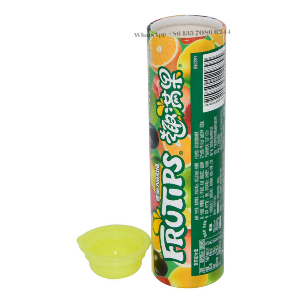 Food Grade Biodegradable CBD Cannabis Gummies Paper Tube Box