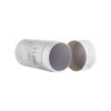 Food Grade Marble Paper Tube Boxes for Tea Packaging with Silver Hot Stamping