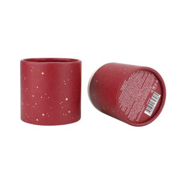 Loose Powder Paper Tube Boxes with Shaker Sifter, Loose Powder Paper Containers