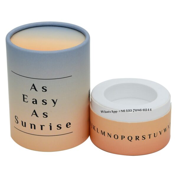 Luxury Bespoke Scented Perfume Cardboard Tube Box Packaging