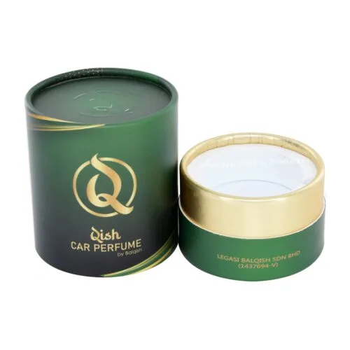 Lujo coche difusor perfume botella tubo de papel caja de embalaje