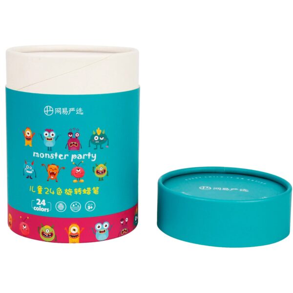 Luxury Crayon Paper Cylinder Box Tube Packaging Wholesale Luxury Crayon Paper Cylinder Box Tube Packaging Wholesale