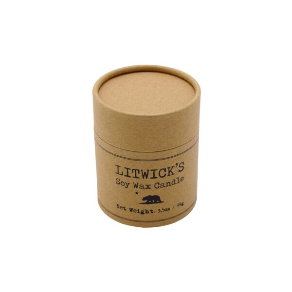 Luxury Cylindrical Candle Boxes, Kraft Paper Candle Tubes Paper Tubes Packaging