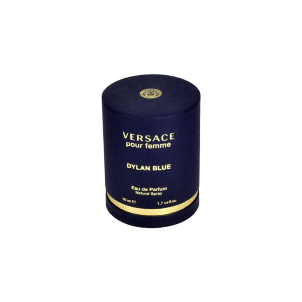 香水瓶のための贅沢な平らな上のペーパー管箱、ハンドメイドの青いペーパー香水は缶詰になる