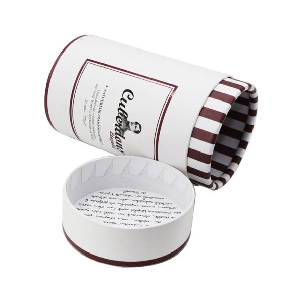 고급 향수 종이 튜브 상자 포장, 실크 손잡이가있는 향수 골판지 튜브 포장