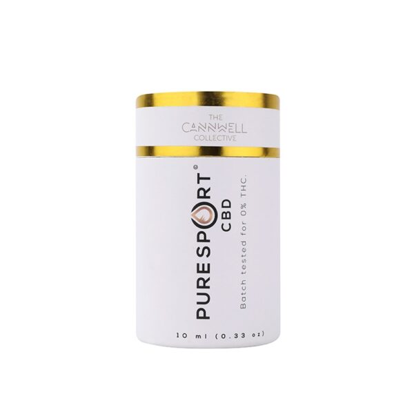 Matt White Cardboard Custom Paper Tubes Packaging for CBD Oil Dropper Bottles