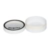 Matt White Cardboard Tube Box Cylinder Packaging with Clear Window on the Cap