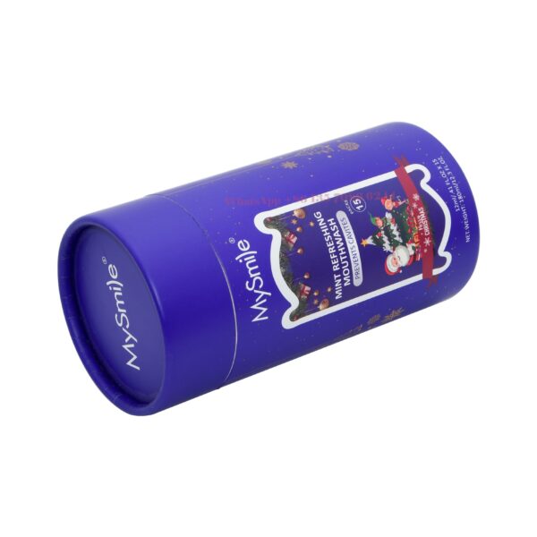 マウスウォッシュパウダー段ボールチューブ歯粉末紙管箱