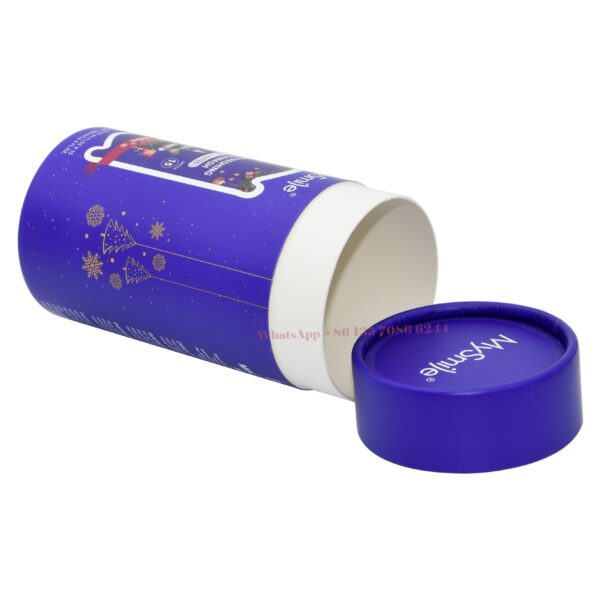 マウスウォッシュパウダー段ボールチューブ歯粉末紙管箱