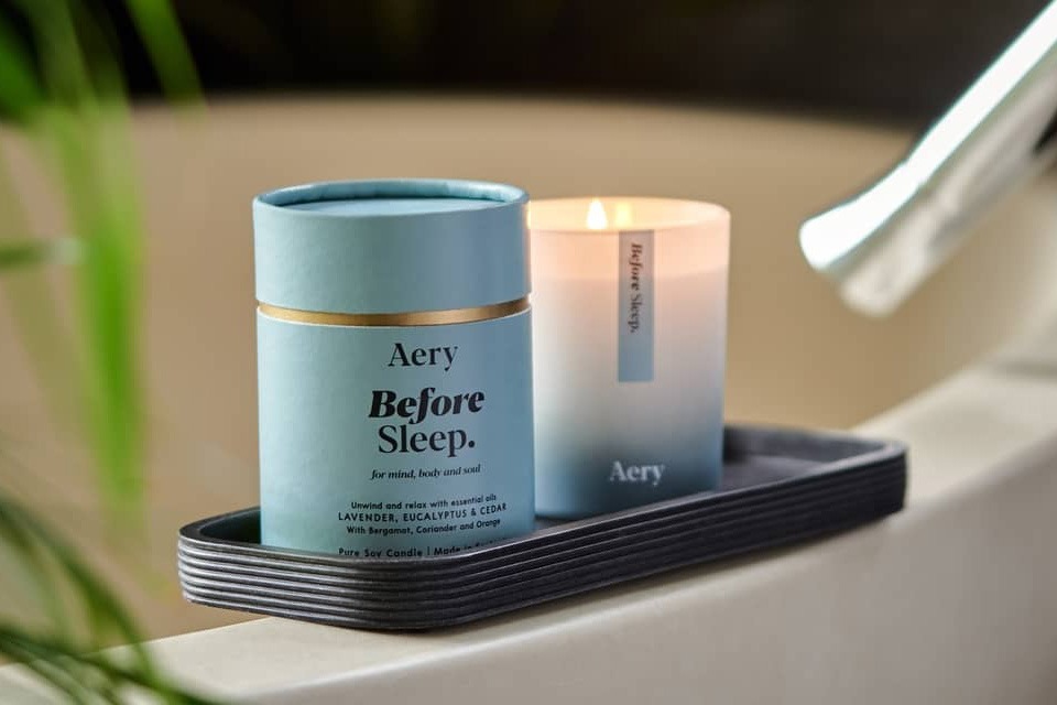 Envases de tubo de papel para velas perfumadas