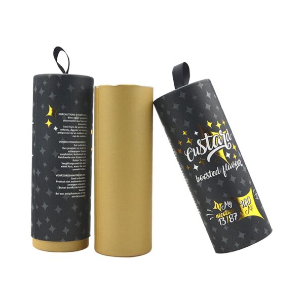 Popular High Quality Paper Tube Packaging, Cardboard Cylinder Boxes for E-Liquid Bottle
