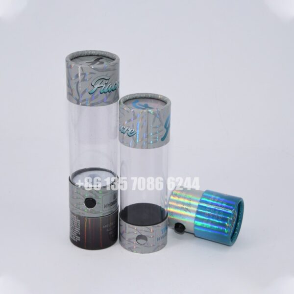 Caixa de embalagem de tubo de papel reciclável resistente a crianças Cannabis