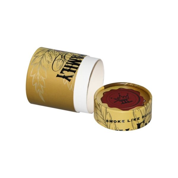 Перерабатываемые пользовательские картонные упаковочные трубки бумажные коробки трубки для картриджа CBD