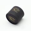 Recyclable Matte Black Paper Candle Tube, Cardboard Tube for Candle Jar Packaging