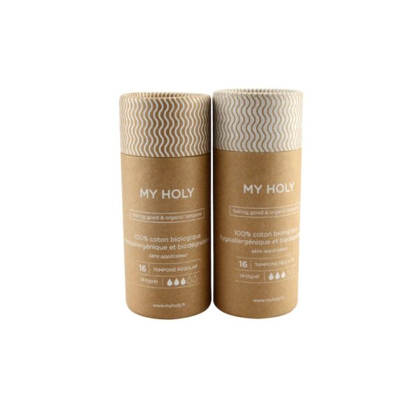 تغليف أنابيب ورق الكرافت المعاد تدويره للملابس الداخلية، أنابيب كرتون كرافت للملابس الداخلية