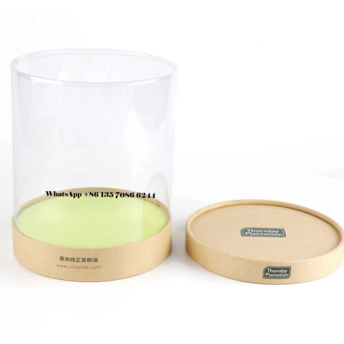 Recycled Luxury Seed Oil Paper Tube Packaging Boxes Wholesale