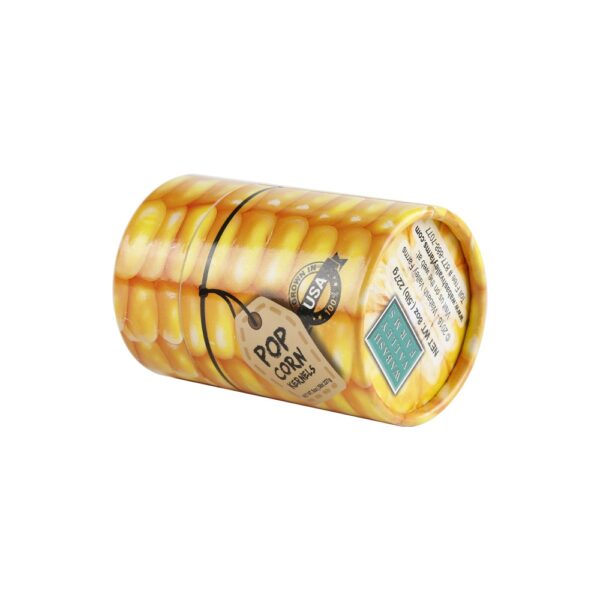 Recycled Rigid Paper Tube Boxes, Cardboard Cylindrical Boxes for Popcorn Kernels Packaging
