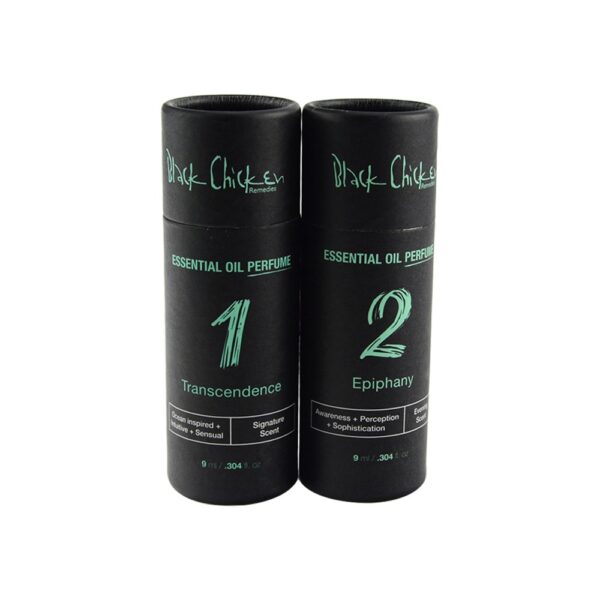 Round Cardboard Tube Boxes for Jars, Essential Oil Bottle Packaging Paper Tube Boxes