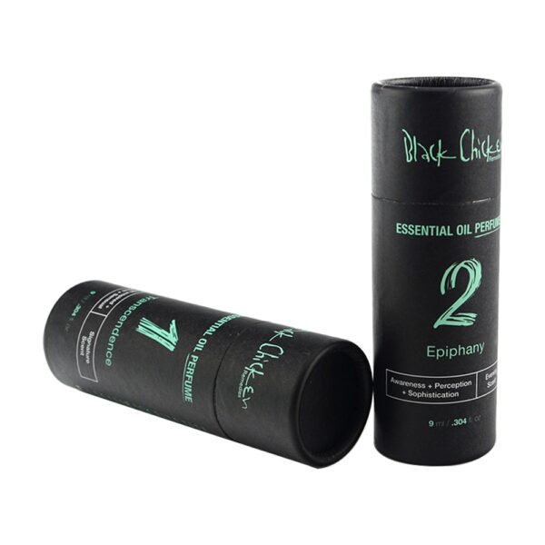 Round Cardboard Tube Boxes for Jars, Essential Oil Bottle Packaging Paper Tube Boxes