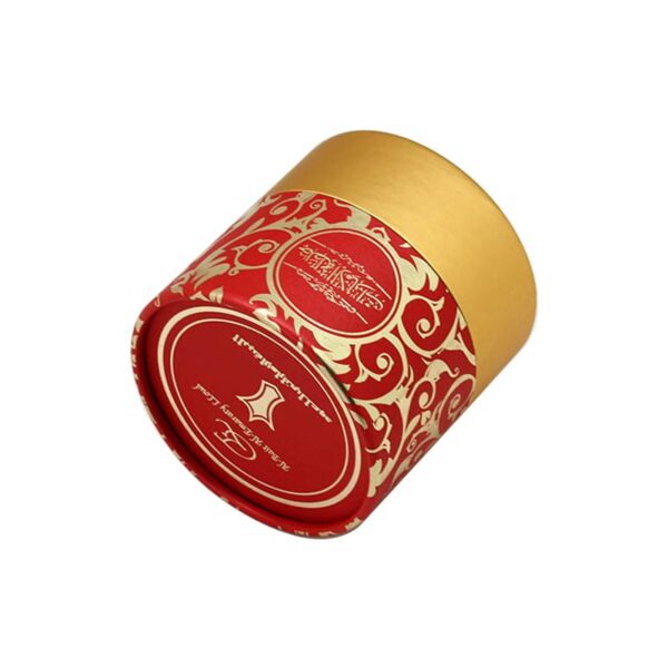 香水瓶の包装、芳香のペーパー容器のための円形の紙箱