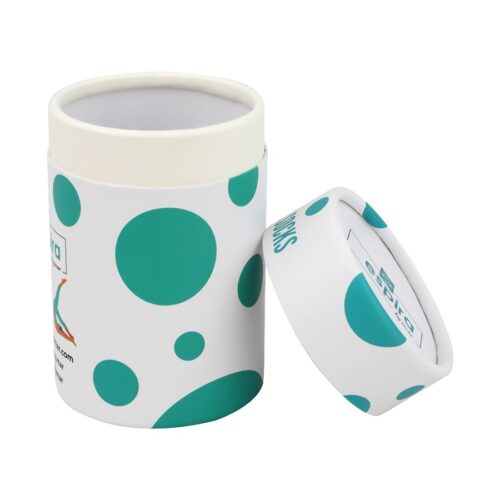 Supplement Paper Packaging Tube Box, Custom Cardboard Tube Packaging for Supplement