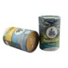 Tea Packaging Paper Cans with Aluminum Foil Lining, Rolled Edge Tea Packaging Paper Canisters