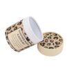 Wholesale Leopard Paper Tube Packaging Box Paper Cylinder Box for Sleeping Mask