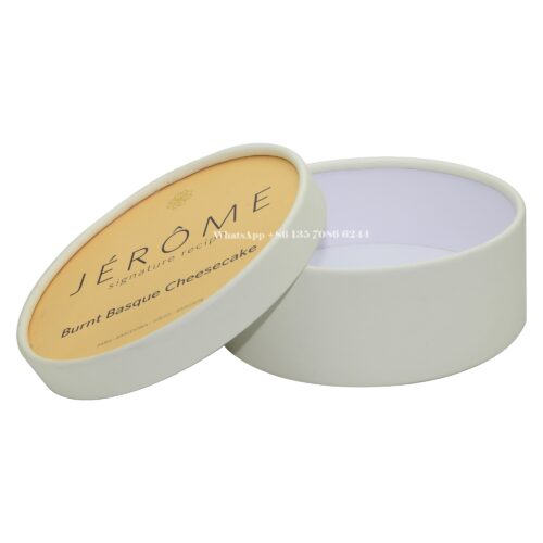 Wholesale Premium Food Cheesecake Cardboard Tube Packaging Wholesale Premium Food Cheesecake Cardboard Tube Packaging