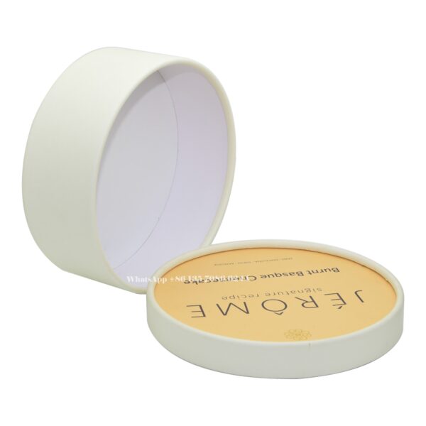 Wholesale Premium Food Cheesecake Cardboard Tube Packaging