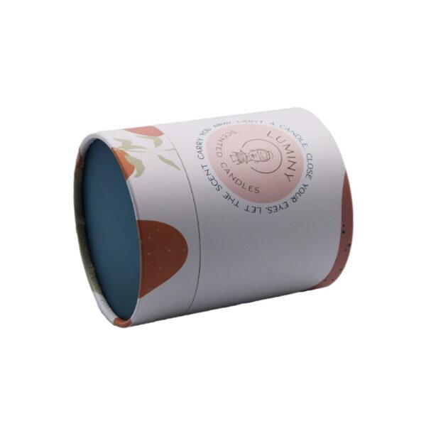 Wholesale Scented Candle Box Packaging Round Tubes, Cardboard Cylindrical Box for Candle