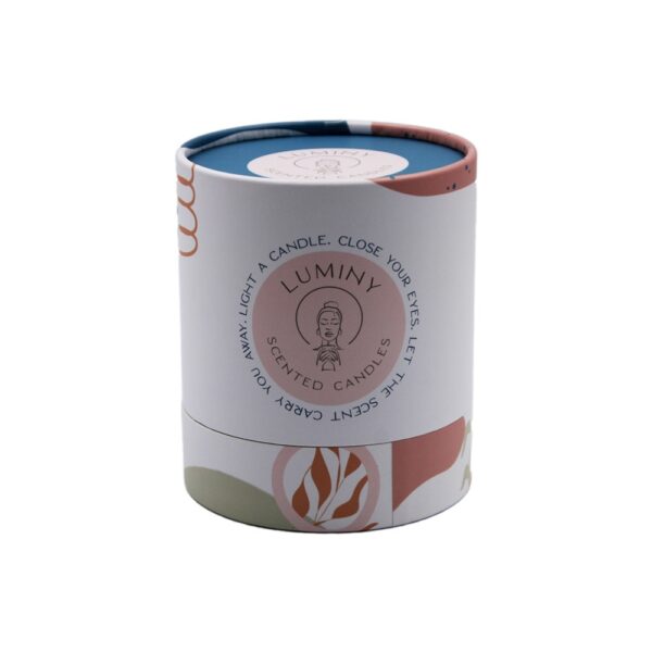 Wholesale Scented Candle Box Packaging Round Tubes, Cardboard Cylindrical Box for Candle