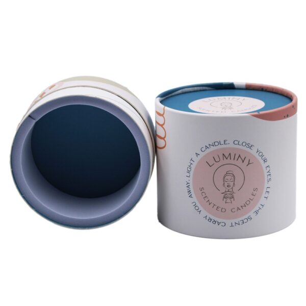 Wholesale Scented Candle Box Packaging Round Tubes, Cardboard Cylindrical Box for Candle