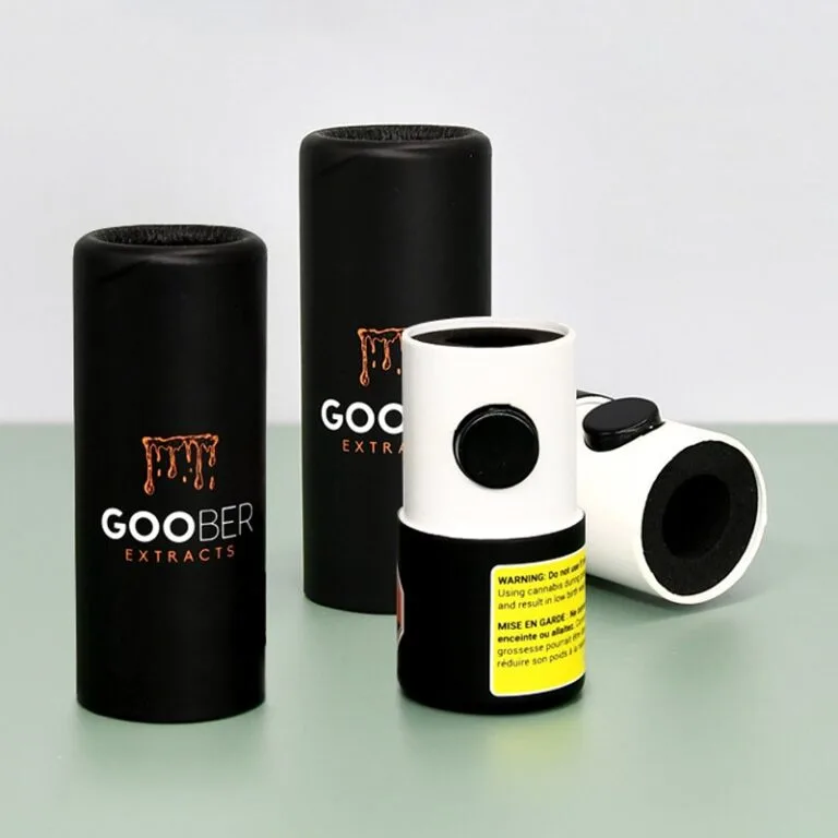 Child-Resistant Vape Cartridges Paper Tube Boxes