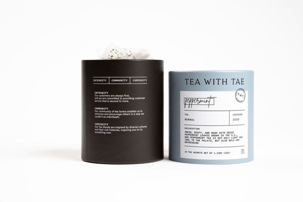 Paper Tube Packaging on Shelf Attraction