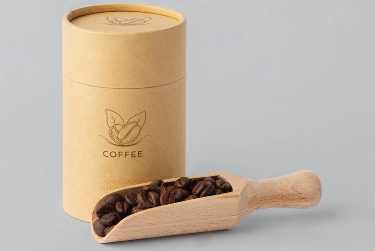 Select Coffee Paper Tube Packaging