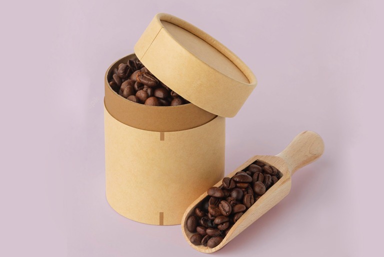 Select Coffee Paper Tube Packaging