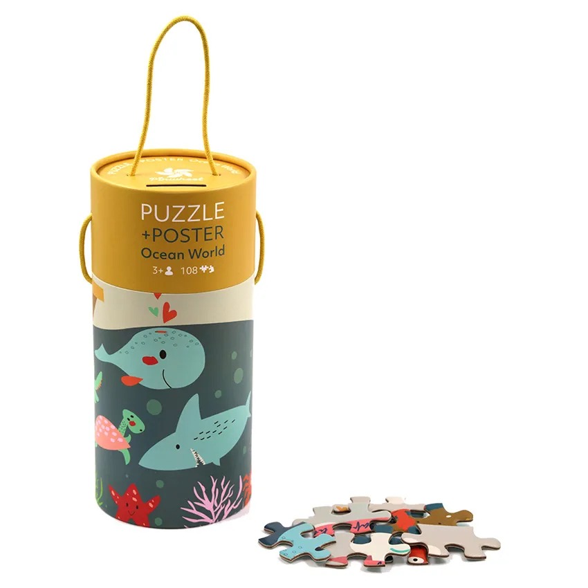 Why Choose Paper Tube Boxes for Child Puzzles