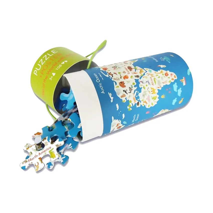 Why Choose Paper Tube Boxes for Child Puzzles